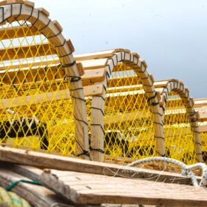 Lobster Traps at Cribbon’s Point, Antigonish | Nova Scotia Coastal Photography