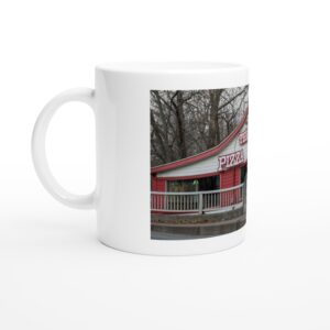 The Wheel Ceramic Mug – 11oz Glossy White, Dishwasher & Microwave Safe