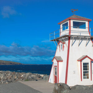Arisaig Lighthouse Photo Print – Nova Scotia Coastal Wall Art