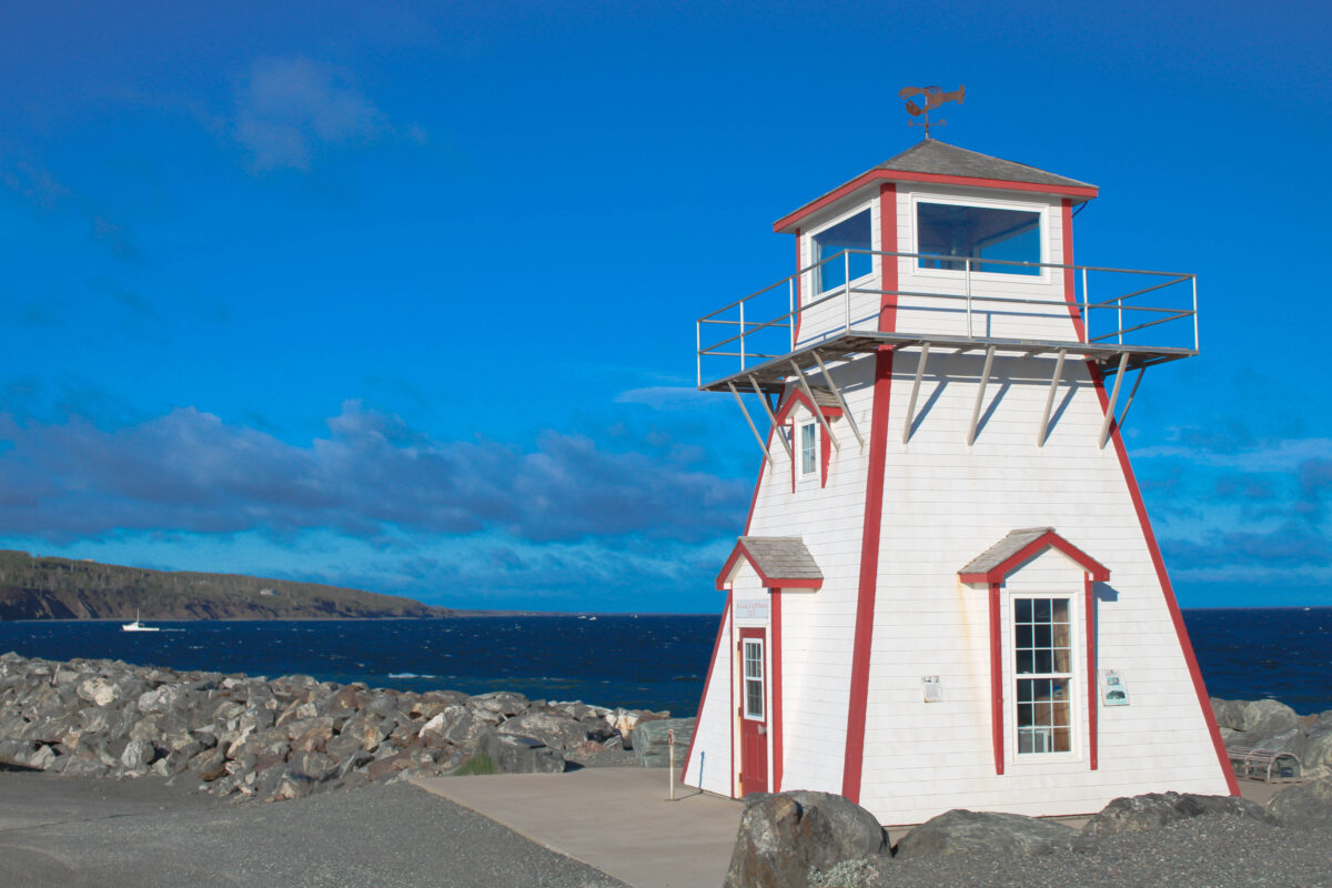 Arisaig Lighthouse Photo Print – Nova Scotia Coastal Wall Art